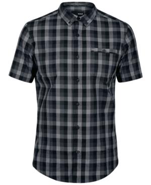 Hurley Men's Vibes Plaid Pocket Shirt