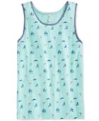 Univibe Men's Ukulele Tropical-print Tank