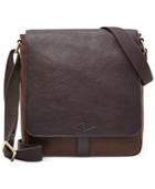 Fossil Trevor Waxed Twill North-south City Bag
