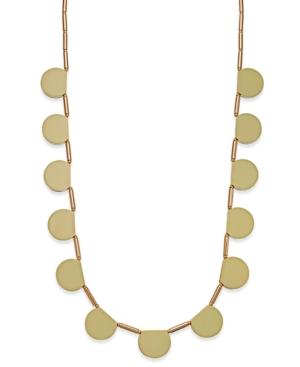 Kate Spade New York 12k Gold-plated White Multi-pendant Long Necklace