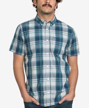 Rvca Men's Stanek Plaid Pocket Shirt
