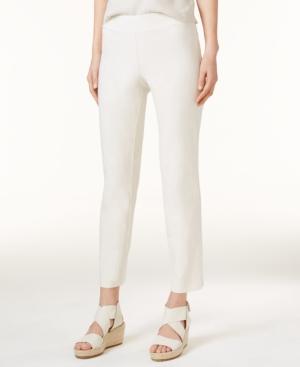 Eileen Fisher System Washable Crepe Slim-leg Ankle Pants, Regular & Petite