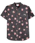 Jem Men's Ghostbusters Graphic-print Short-sleeve Shirt
