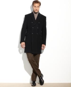 Tommy Hilfiger Burbank Cashmere-blend Overcoat Trim Fit