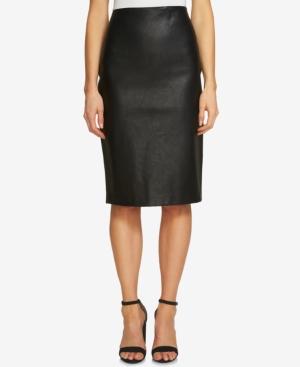 Cece Faux-leather Pencil Skirt