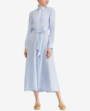 Polo Ralph Lauren Striped Linen Shirtdress