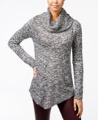 Bcx Juniors' Asymmetrical Cowl-neck Sweater