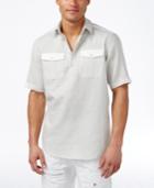 Sean John Men's Textured Popover Shirt, Only At Macy's