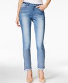 Nanette By Nanette Lepore Geometric Embroidery Jane Wash Jeans