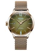 Welder Moody Women's Rose Gold-tone Stainless Steel Mesh Bracelet Watch 38mm