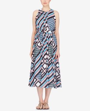 Catherine Catherine Malandrino Alfie Printed Midi Dress