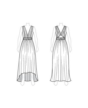 Customize: Switch To High-low Skirt - Fame And Partners Back-cutaway High-low Dress