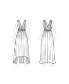 Customize: Switch To High-low Skirt - Fame And Partners Back-cutaway High-low Dress
