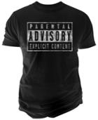 Changes Men's Explicit Content Distressed T-shirt