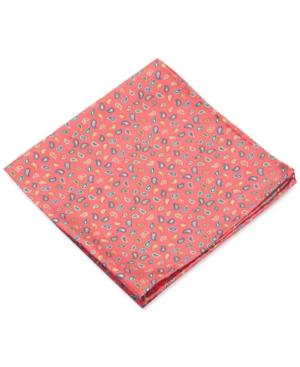 Club Room Pine Paisley Pocket Square, Only At Macy's