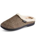 Isotoner Men's Brett Hoodback Slippers With Memory Foam