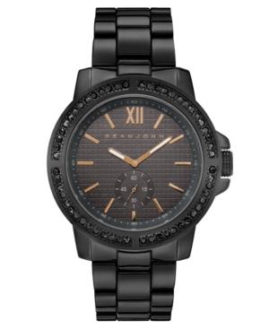 Sean John Men's Venice Black Bracelet Watch 45mm