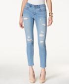 Two By Vince Camuto Ripped Rip Blue Wash Skinny Jeans