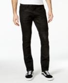 Inc International Concepts Hakeem Black-wash Skinny Jeans, Only At Macy's