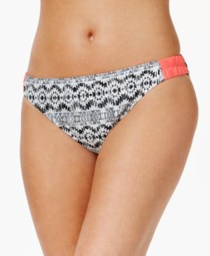 Go By Gossip Electric Impulses Printed Bikini Bottoms Women's Swimsuit