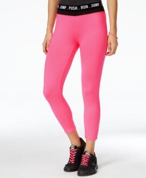 Energie Active Juniors' Poppy Cropped Pull-on Leggings