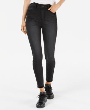 Vanilla Star Juniors' Super High-rise Ripped Skinny Jeans