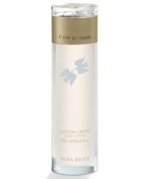 Nina Ricci L'air Du Temps Perfumed Body Lotion, 6.8 Oz.