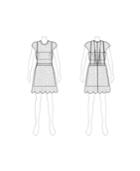 Customize: Add Cap Sleeves - Fame And Partners Cap-sleeve 2-pc. Lace Mini Dress