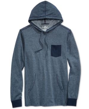 American Rag Men's Homebased Colorblocked Long-sleeve Hoodie T-shirt, Only At Macy's