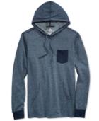 American Rag Men's Homebased Colorblocked Long-sleeve Hoodie T-shirt, Only At Macy's