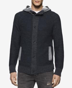 Calvin Klein Jeans Men's Terry Cardigan Sweater