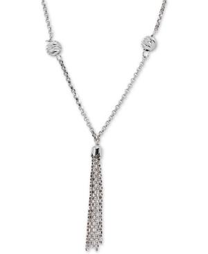 Giani Bernini Tassel 18 Lariat Necklace, Created For Macy's