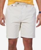 Nautica Men's Modern-fit Flat-front Canvas Shorts