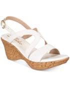 Callisto Pomfret Platform Wedge Sandals, Created For Macy's Women's Shoes