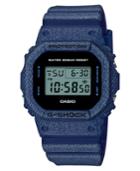 G-shock Men's Digital Blue Denim Resin Strap Watch 46x46mm