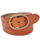 Fossil Vintage Oval Leather Belt