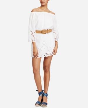 Polo Ralph Lauren Off-the-shoulder Dress