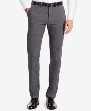 Boss Men's Regular/classic-fit Patterned Stretch Pants