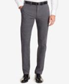 Boss Men's Regular/classic-fit Patterned Stretch Pants