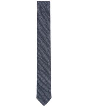 Boss Men's Geometric Silk Slim Tie