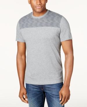 Alfani Men's Pattern-blocked T-shirt, Only At Macy's