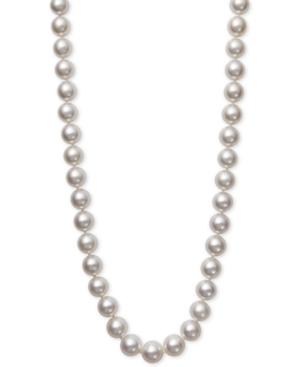 Belle De Mer White South Sea Pearl (10-12mm) Graduated Collar Necklace