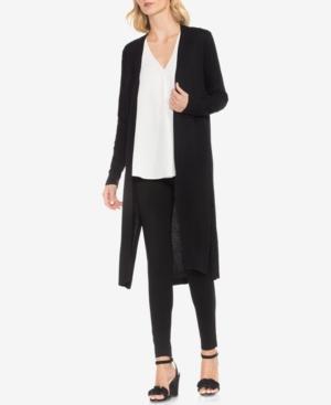 Vince Camuto Textured Open-front Cardigan