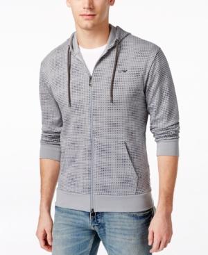 Armani Jeans Men's Eagle Stamp Hoodie
