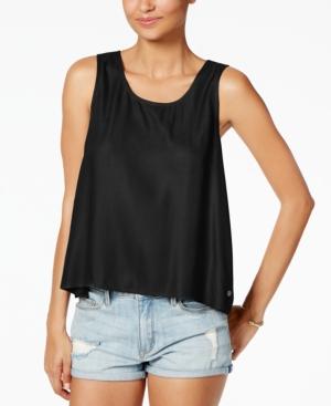 Roxy Juniors' Crochet-back Tank Top