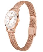 Henry London Richmond Ladies 25mm Rose Gold Stainless Steel Mesh Bracelet Watch With Rose Gold Stainless Steel Casing