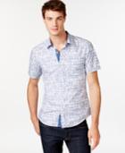 Guess Ikat Short-sleeve Button-down Shirt