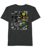 Jem Men's X-men Wolverine Boxed Cotton Graphic-print T-shirt