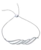 Danori Pave Wave Slider Bracelet, Created For Macy's