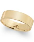 6mm Wedding Band In 18k Gold